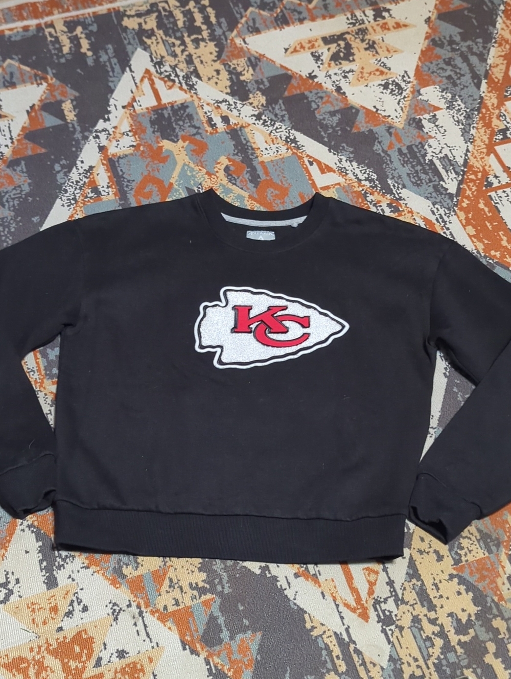 Kansas City Chiefs crewneck pullover sweatshirt